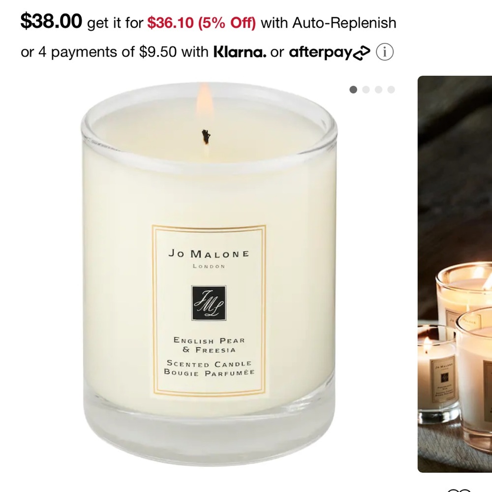 Jo Malone Luxury Fragrance Candle